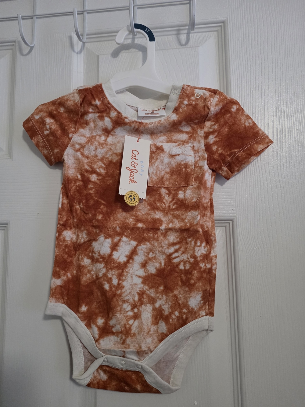 Cat & Jack Baby Tie-Dye Bodysuit Size 12M NWT